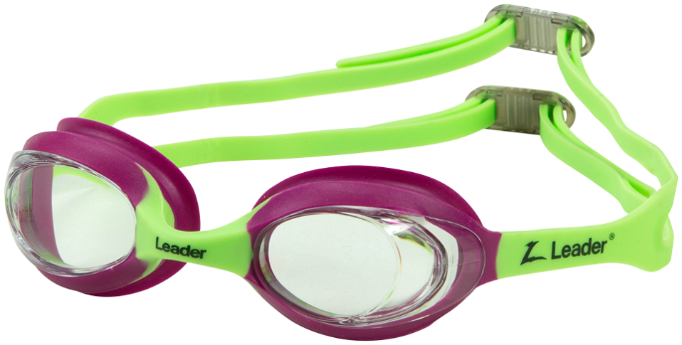 ATOM JR CLEAR / PINK LIME GREEN